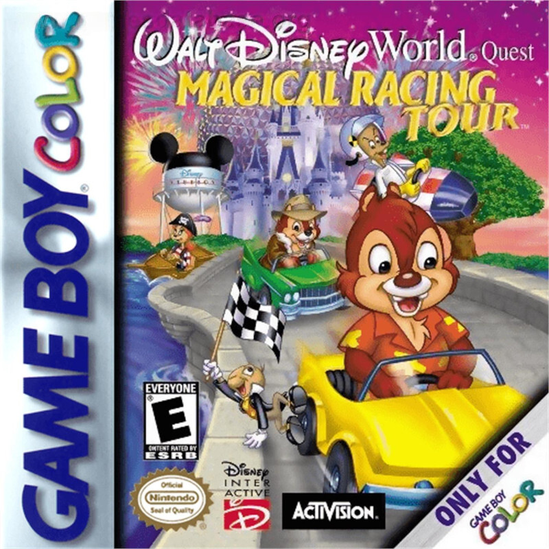 WALT DISNEY WORLD QUEST MAGICAL RACING TOUR GBC