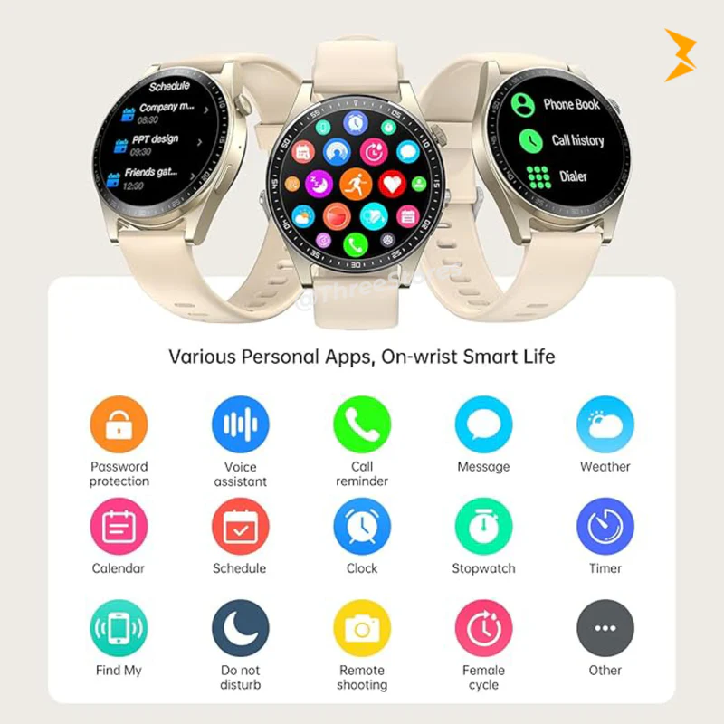 JOYROOM SMART WATCH FC2 (DOURADO) - Image 4