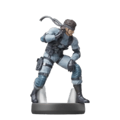 FIGURA AMIIBO SUPER SMASH BROS SNAKE (NO.75)
