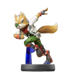 FIGURA AMIIBO SUPER SMASH BROS FOX (NO.6)
