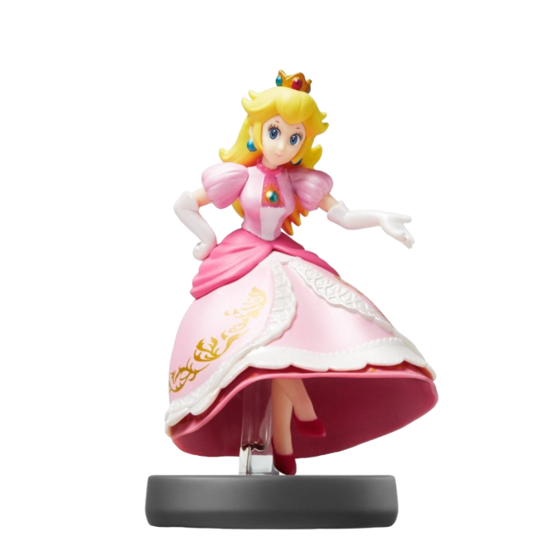FIGURA AMIIBO SUPER SMASH BROS PEACH (NO.2)