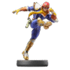 FIGURA AMIIBO SUPER SMASH BROS CAPTAIN FALCON NO.18 CORRETA