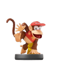 FIGURA AMIIBO SUPER SMASH BROS DIDDY KONG (NO.14)
