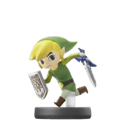 FIGURA AMIIBO SUPER SMASH BROS LINK CARTOON (NO.22)