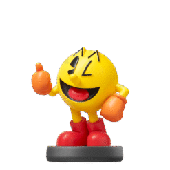 FIGURA AMIIBO SUPER SMASH BROS PAC-MAN (NO.35)