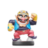 FIGURA AMIIBO SUPER SMASH BROS WARIO NO.32 CORRETA