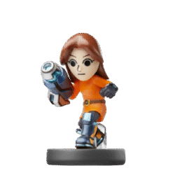 FIGURA AMIIBO SUPER SMASH BROS MII GUNNER (NO.50)
