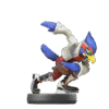 FIGURA AMIIBO SUPER SMASH BROS FALCO NO.52 CORRETA