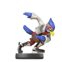 FIGURA AMIIBO SUPER SMASH BROS FALCO (NO.52)