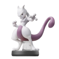 FIGURA AMIIBO SUPER SMASH BROS MEWTWO(NO.51)