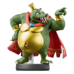 FIGURA AMIIBO SUPER SMASH BROS KING K.ROOL (NO.67)