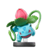 FIGURA AMIIBO SUPER SMASH BROS IVYSAUR NO.76 CORRETA