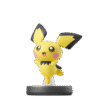 FIGURA AMIIBO SUPER SMASH BROS PICHU NO.72 CORRETA