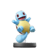 FIGURA AMIIBO SUPER SMASH BROS SQUIRTLE NO.77 CORRETA