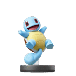 FIGURA AMIIBO SUPER SMASH BROS SQUIRTLE (NO.77)