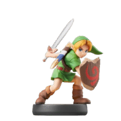 FIGURA AMIIBO SUPER SMASH BROS YOUNG LINK (NO.70)