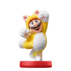 FIGURA AMIIBO SUPER MARIO COLLECTION MARIO GATO