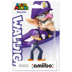 FIGURA AMIIBO SUPER MARIO COLLECTION WALUIGI CAIXA