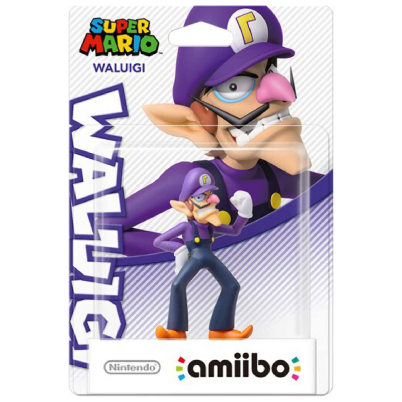 FIGURA AMIIBO SUPER MARIO COLLECTION WALUIGI - Image 2