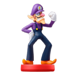 FIGURA AMIIBO SUPER MARIO COLLECTION WALUIGI