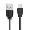 REMAX CABO FAST CHARGING 2.1A USB PARA TYPE C 1MT PRETO