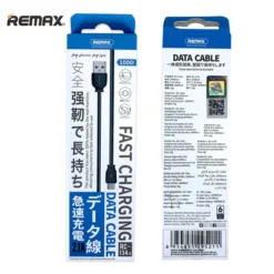 REMAX CABO FAST CHARGING 2.1A USB PARA TYPE C 1MT PRETO 2