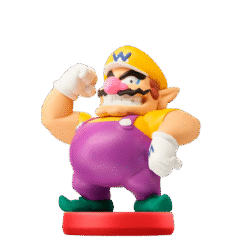 FIGURA AMIIBO SUPER MARIO COLLECTION WARIO