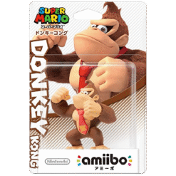 FIGURA AMIIBO SUPER MARIO COLLECTION DONKEY KONG CAIXA