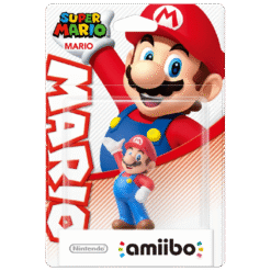 FIGURA AMIIBO SUPER MARIO COLLECTION MARIO CAIXA