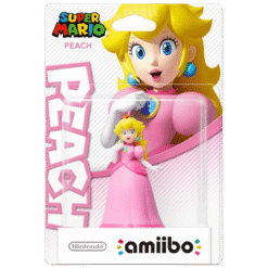 FIGURA AMIIBO SUPER MARIO COLLECTION PEACH CAXA