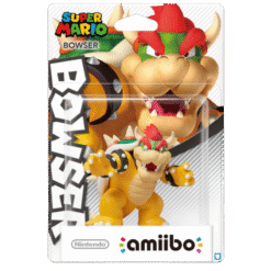 FIGURA AMIIBO SUPER MARIO COLLECTION BOWSER CAIXA