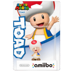 FIGURA AMIIBO SUPER MARIO COLLECTION TOAD CAIXA