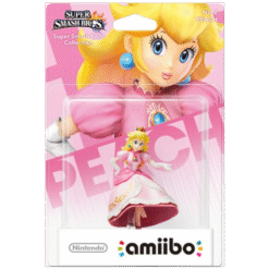 FIGURA AMIIBO SUPER SMASH BROS PEACH NO.2 CAIXA