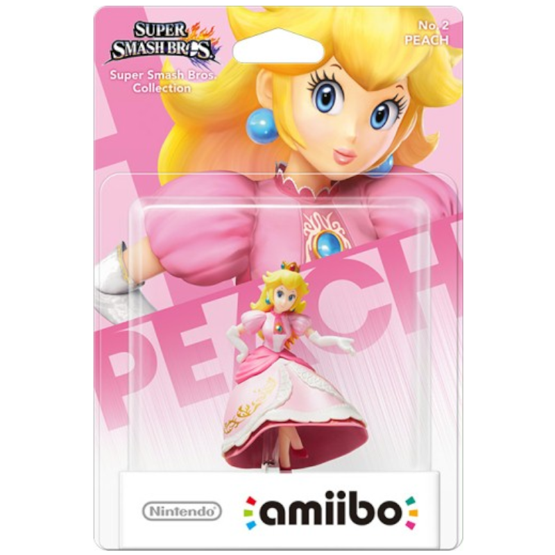 FIGURA AMIIBO SUPER SMASH BROS PEACH (NO.2) - Image 2