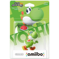 FIGURA AMIIBO SUPER SMASH BROS YOSHI NO.3 CAIXA