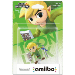 FIGURA AMIIBO SUPER SMASH BROS LINK CARTOON NO.22 CAIXA