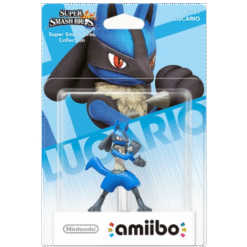 FIGURA AMIIBO SUPER SMASH BROS LUCARIO NO.21 CAIXA
