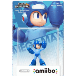 FIGURA AMIIBO SUPER SMASH BROS MEGA MAN NO.27 CAIXA