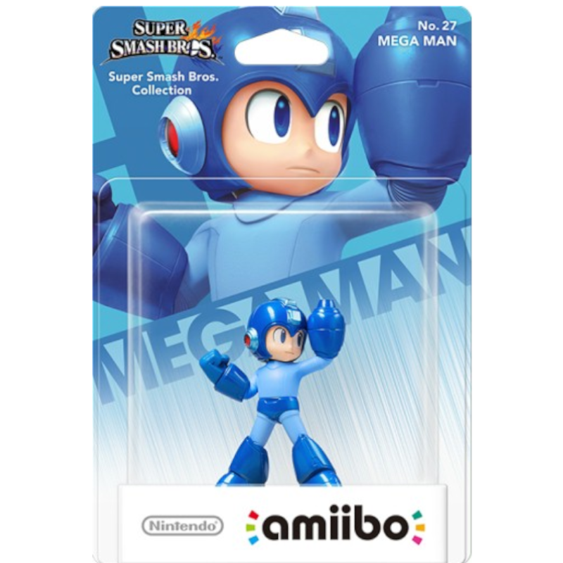FIGURA AMIIBO SUPER SMASH BROS MEGA MAN (NO.27) - Image 2