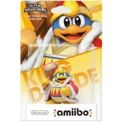 FIGURA AMIIBO SUPER SMASH BROS KING DEDEDE NO.28 CAIXA