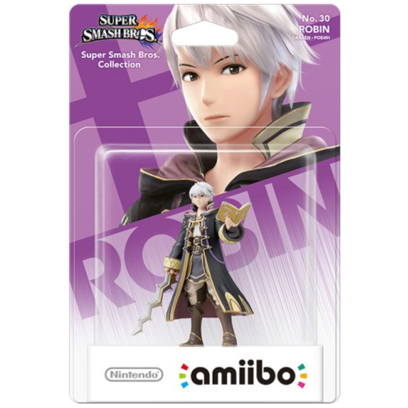 FIGURA AMIIBO SUPER SMASH BROS ROBIN (NO.30) - Image 2