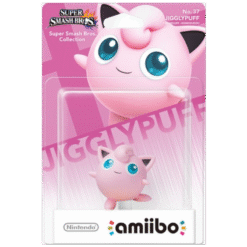 FIGURA AMIIBO SUPER SMASH BROS JIGGLYPUFF NO.37 CAIXA