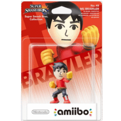 FIGURA AMIIBO SUPER SMASH BROS MII GUERREIRO NO.48 CAIXA