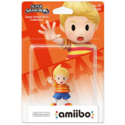 FIGURA AMIIBO SUPER SMASH BROS LUCAS NO.53 CAIXA