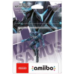 FIGURA AMIIBO SUPER SMASH BROS DARK SAMUS NO.81 CAIXA