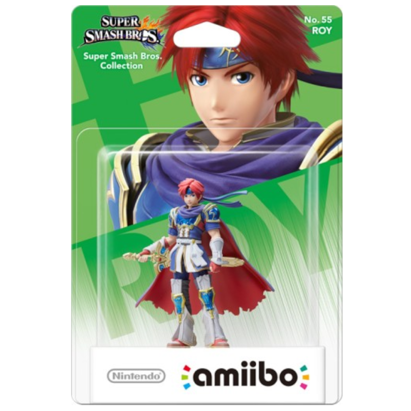 FIGURA AMIIBO SUPER SMASH BROS ROY (NO.55) - Image 2