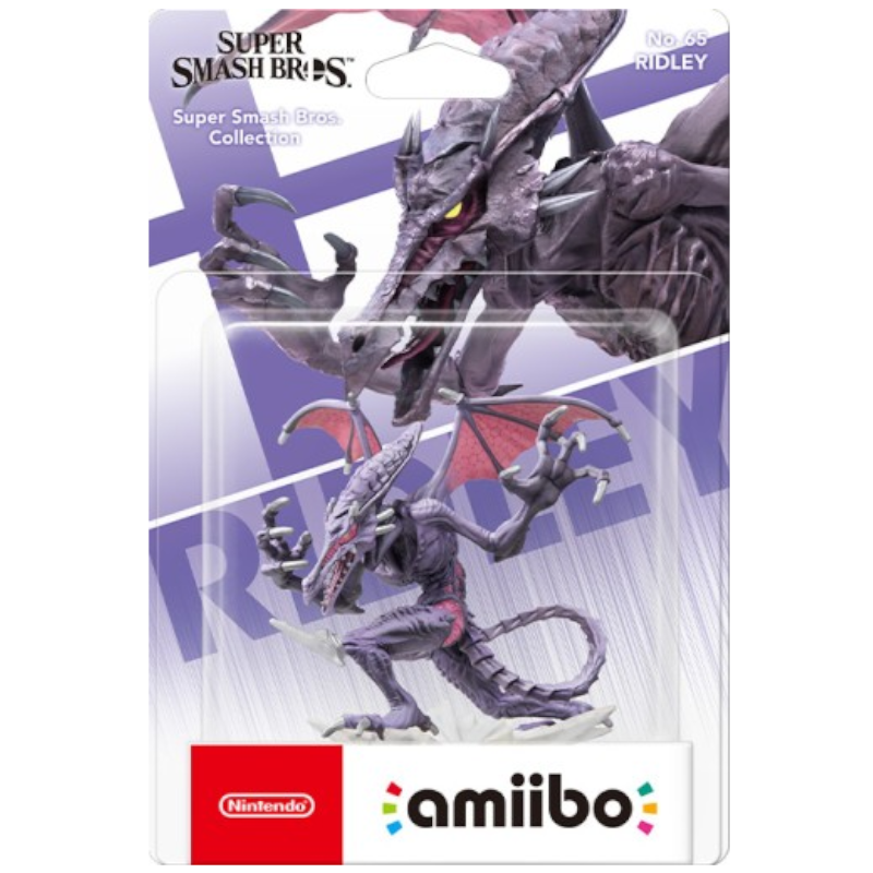 FIGURA AMIIBO SUPER SMASH BROS RIDLEY (NO.65) - Image 2