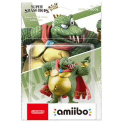 FIGURA AMIIBO SUPER SMASH BROS KING K.ROOL NO.67 CAIXA