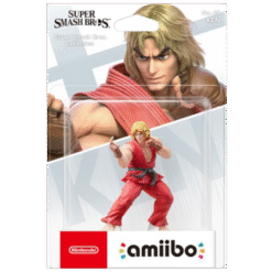 FIGURA AMIIBO SUPER SMASH BROS KEN NO.69 CAIXA