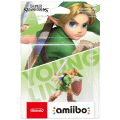 FIGURA AMIIBO SUPER SMASH BROS YOUNG LINK NO.70 CAIXA
